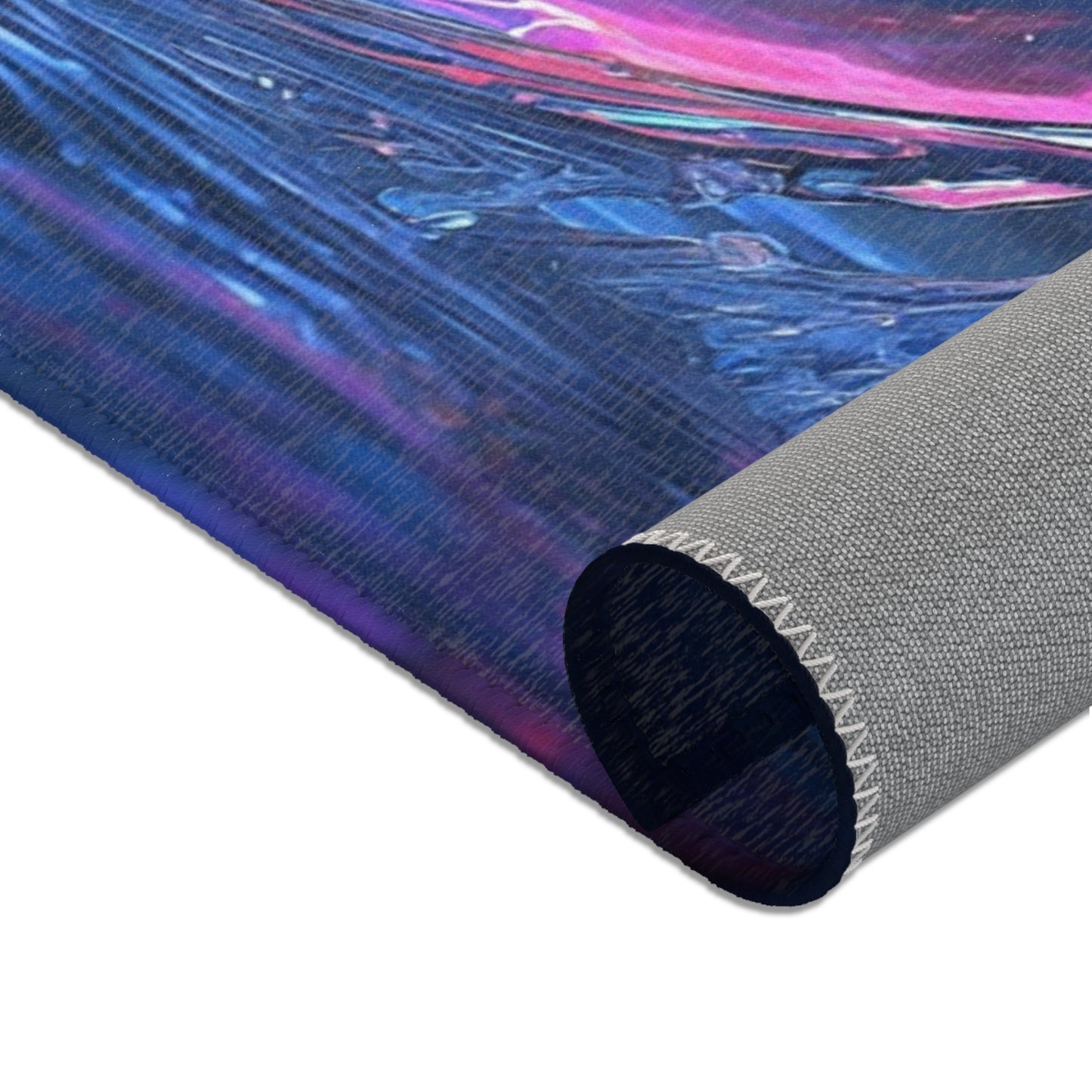 Neon Dragonling Area Rugs – Liquid Light Playtime