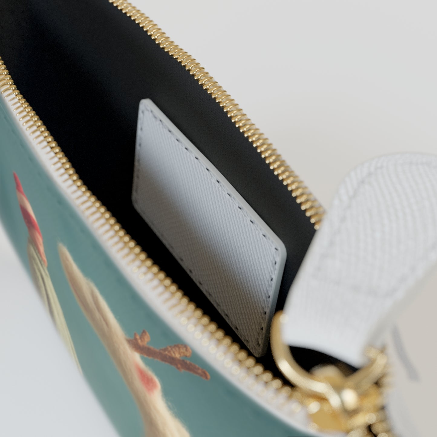Woolen Dragon & Child Mini Clutch Bag – Cloud-Haven Whispers