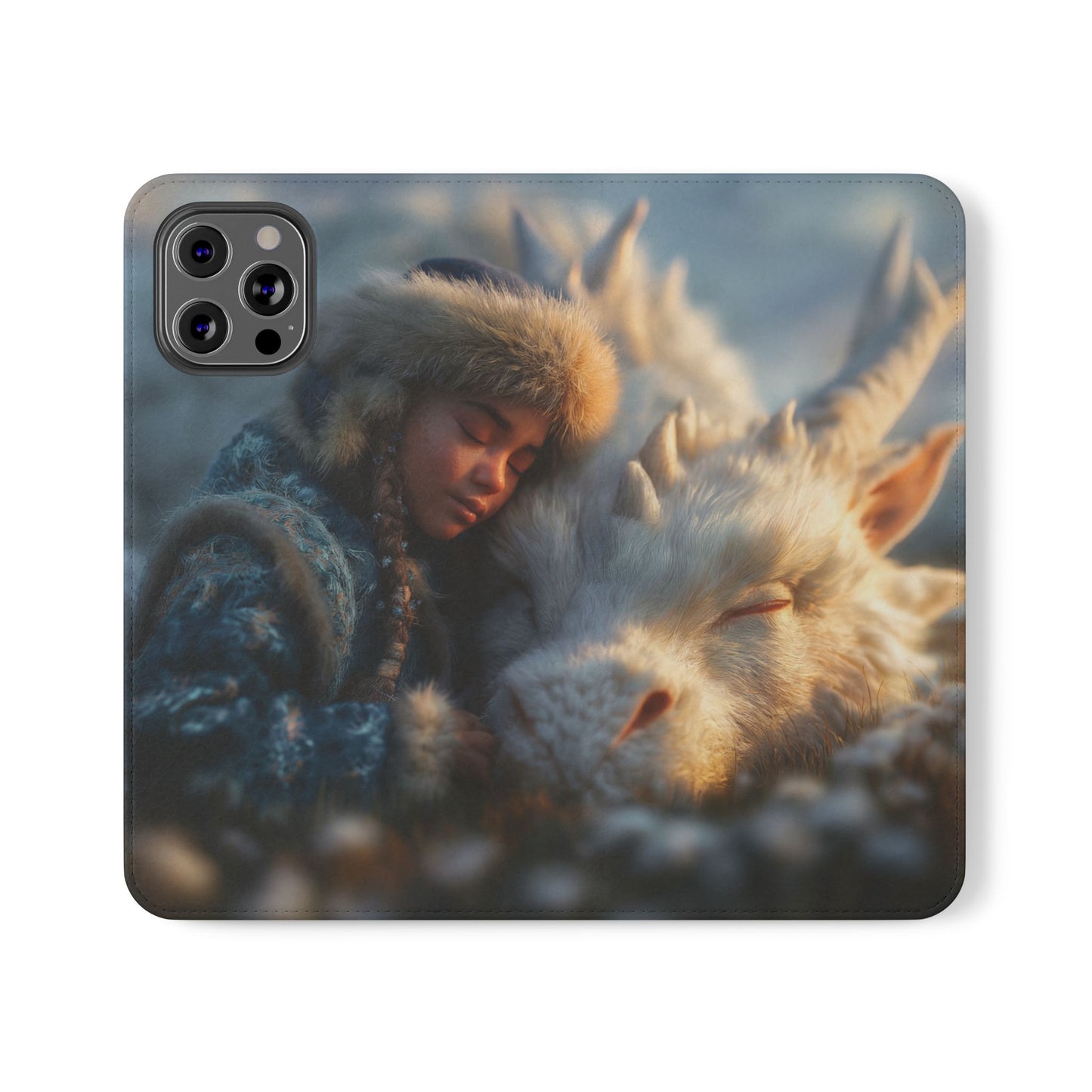 Guardian’s Rest Flip Cases – Snow-Capped Dragon and Sleeper
