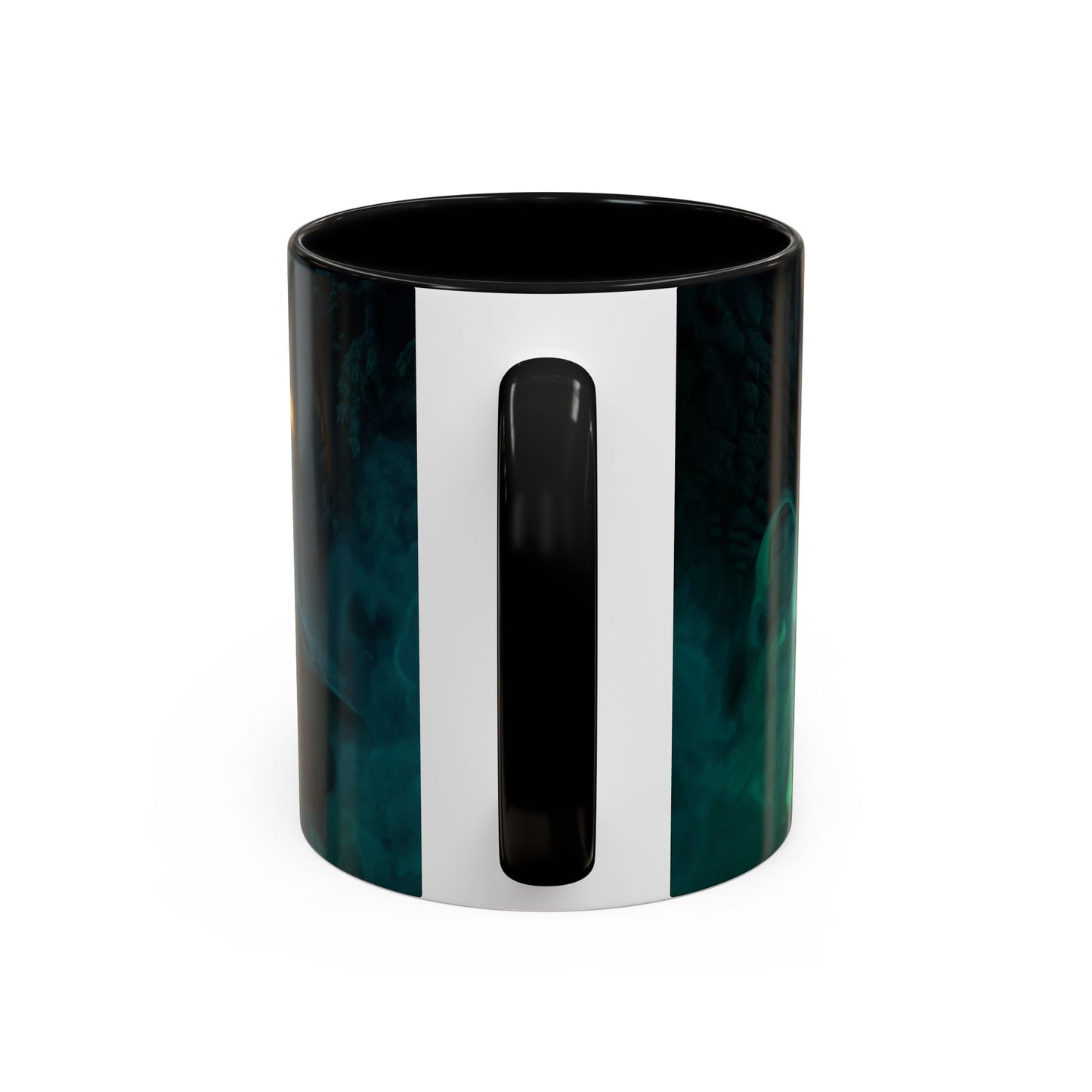 Glimmerblade Gnome Mug – Emerald Spirit Knight Coffee Cup