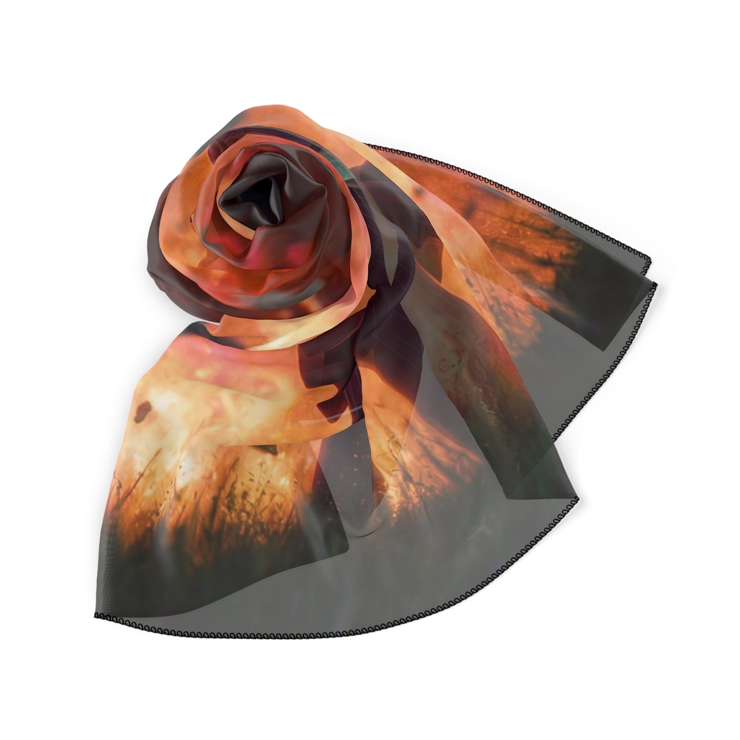 Explosive Goggles Poly Scarf – Crimson Sky Conquest