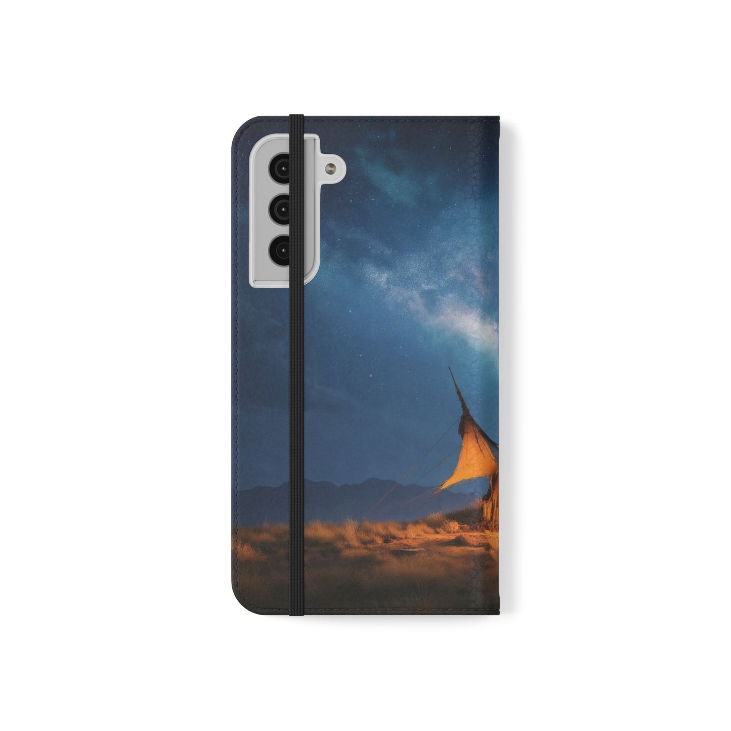 Stardust Nomad Tent Flip Cases – Milky Way Caravan Canvas
