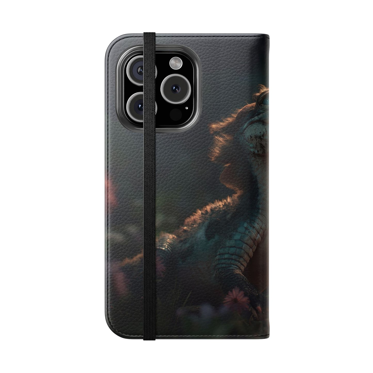Crocodile Butterfly Flip Cases – Tender Guardian with Moth Companion