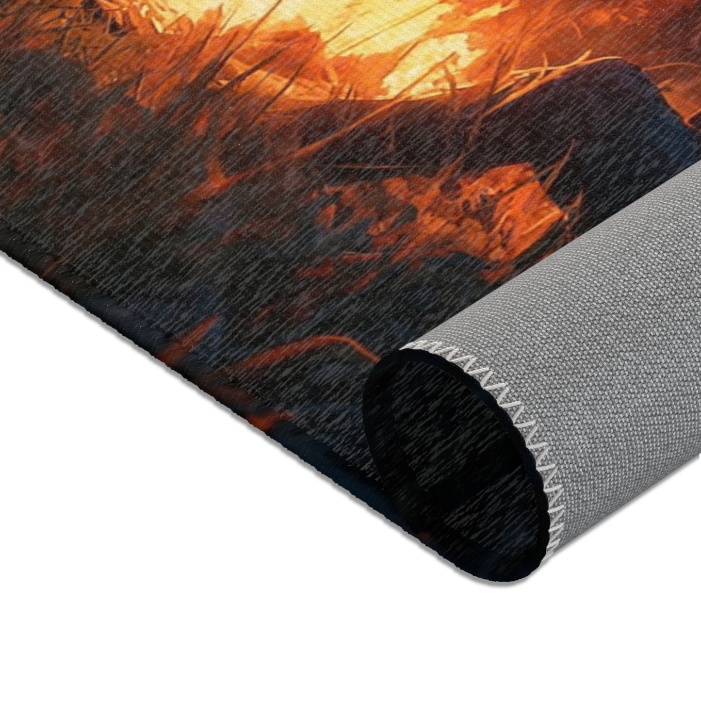 Sunset Roadtrip Campfire Rug – Cheers to the Open Sky