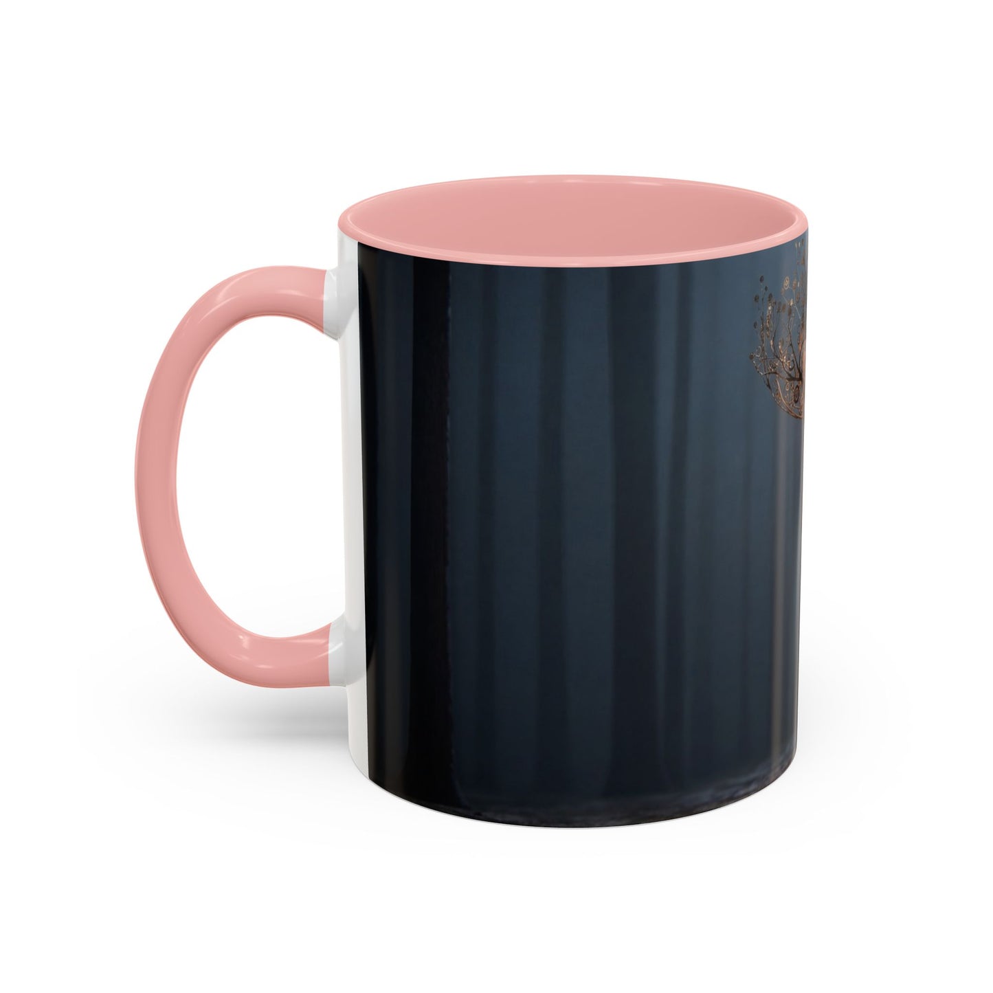 Clockwork Stag Accent Coffee Mug (11, 15oz) – Luminescent Forest Mechanism
