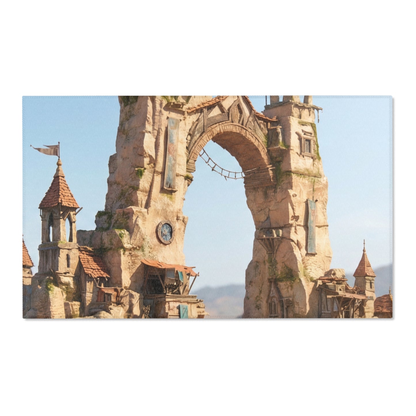Desert Citadel Area Rugs – Sun-Kissed Stone Gateways