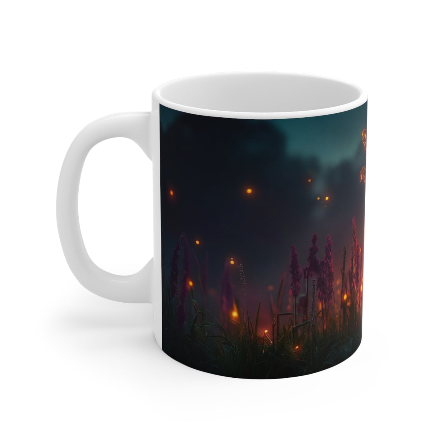 Luminescent Dragonfly Ceramic Mugs (11oz\15oz\20oz) – Twilight’s Sparkling Sentinel