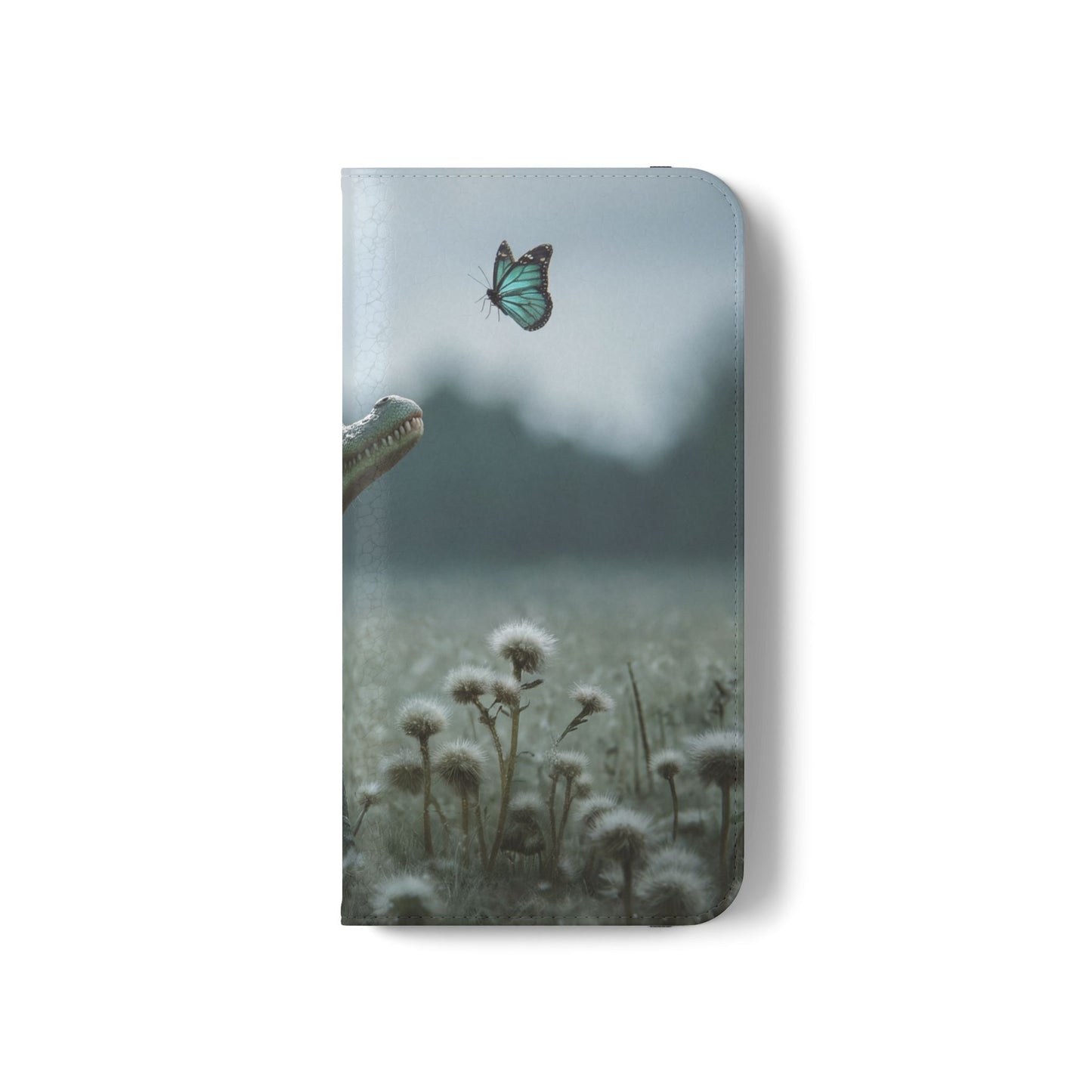 Gentle Croc & Butterfly Flip Cases – Tender Meadow Guardian Scene