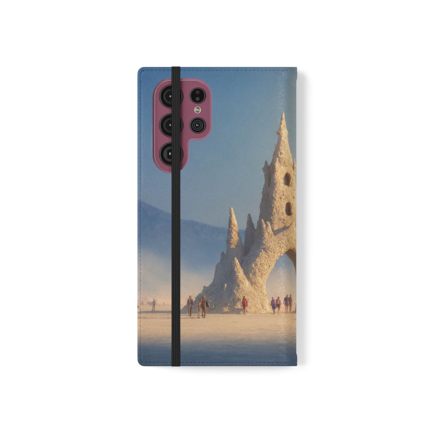 White Tower Flip Cases – Salt Desert Gateway Art