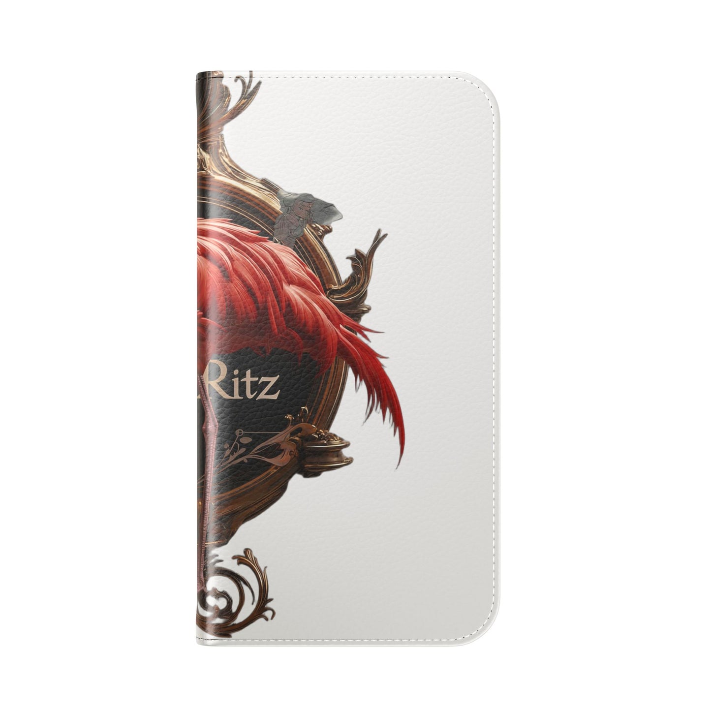 The Ritz Flamingo Flip Cases – Gilded Ornate Frame Art Design