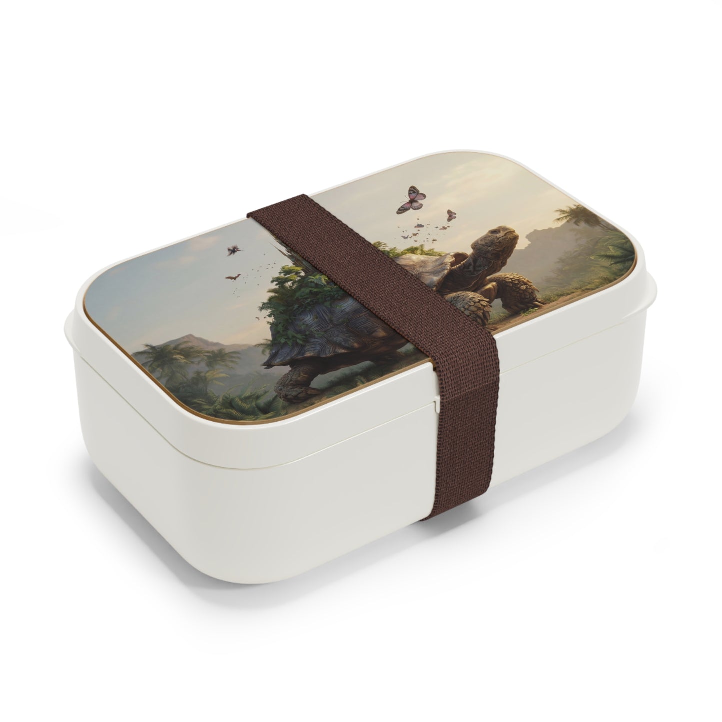 Celestial Turtle Castle Bento Lunch Box – Golden Spire Sanctuary