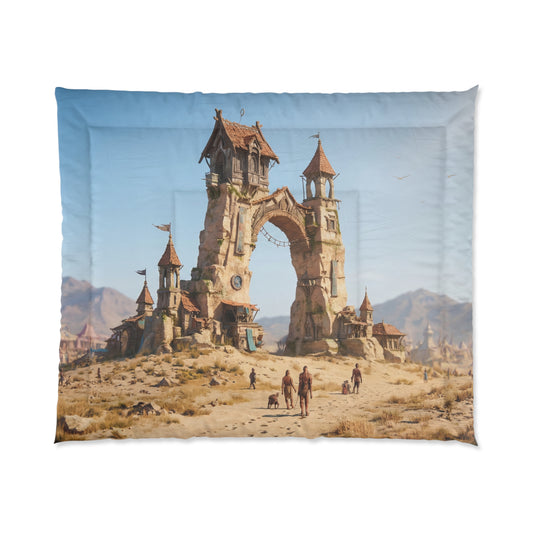 Desert Gate Comforter – Ancient Archway Caravan Blanket