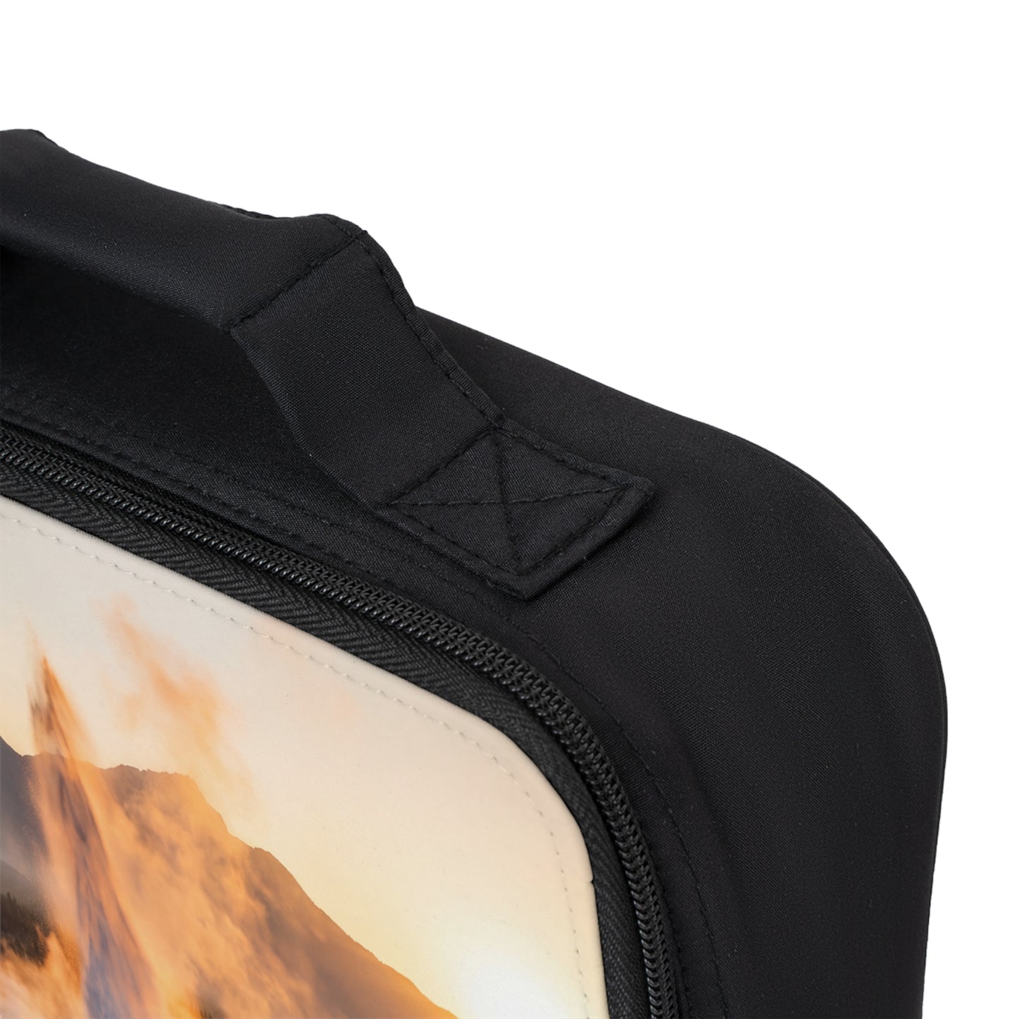 Geyser Dawn Lunch Bag – Steam & Bison Sunset Sanctuary