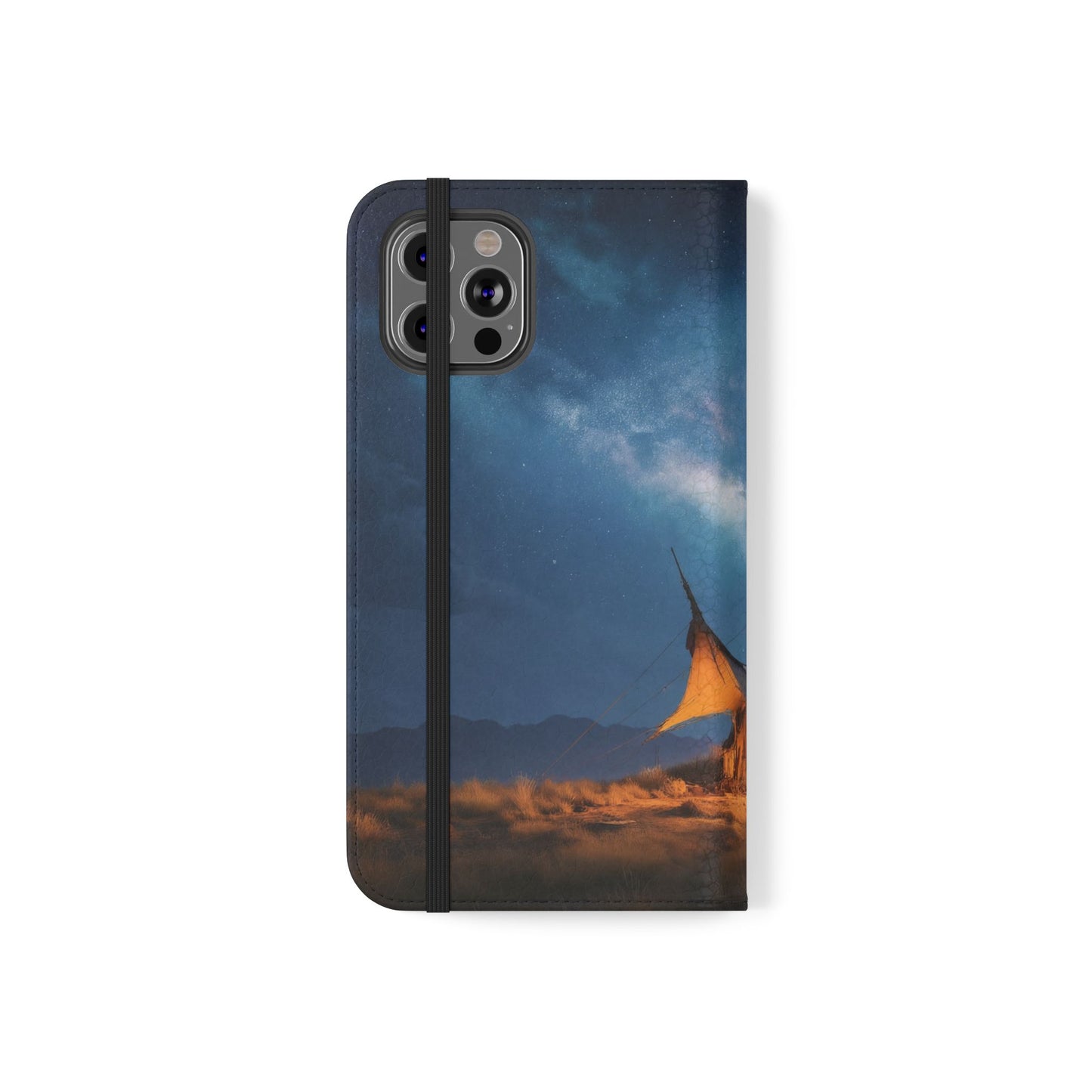 Stardust Nomad Tent Flip Cases – Milky Way Caravan Canvas