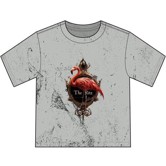 Ritz Flamingo Heavyweight Color Blast Youth T-Shirt – Ornate Frame Guardian Artwear