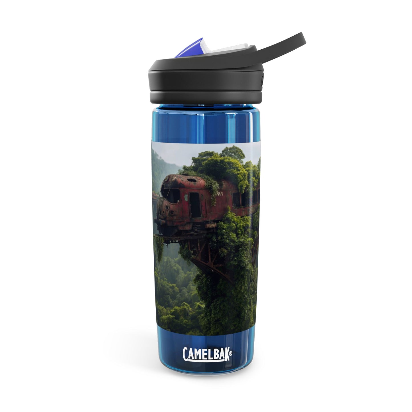Overgrown Train Bridge CamelBak Eddy® Water Bottle, 20oz\25oz – Verdant Ruin Reverie
