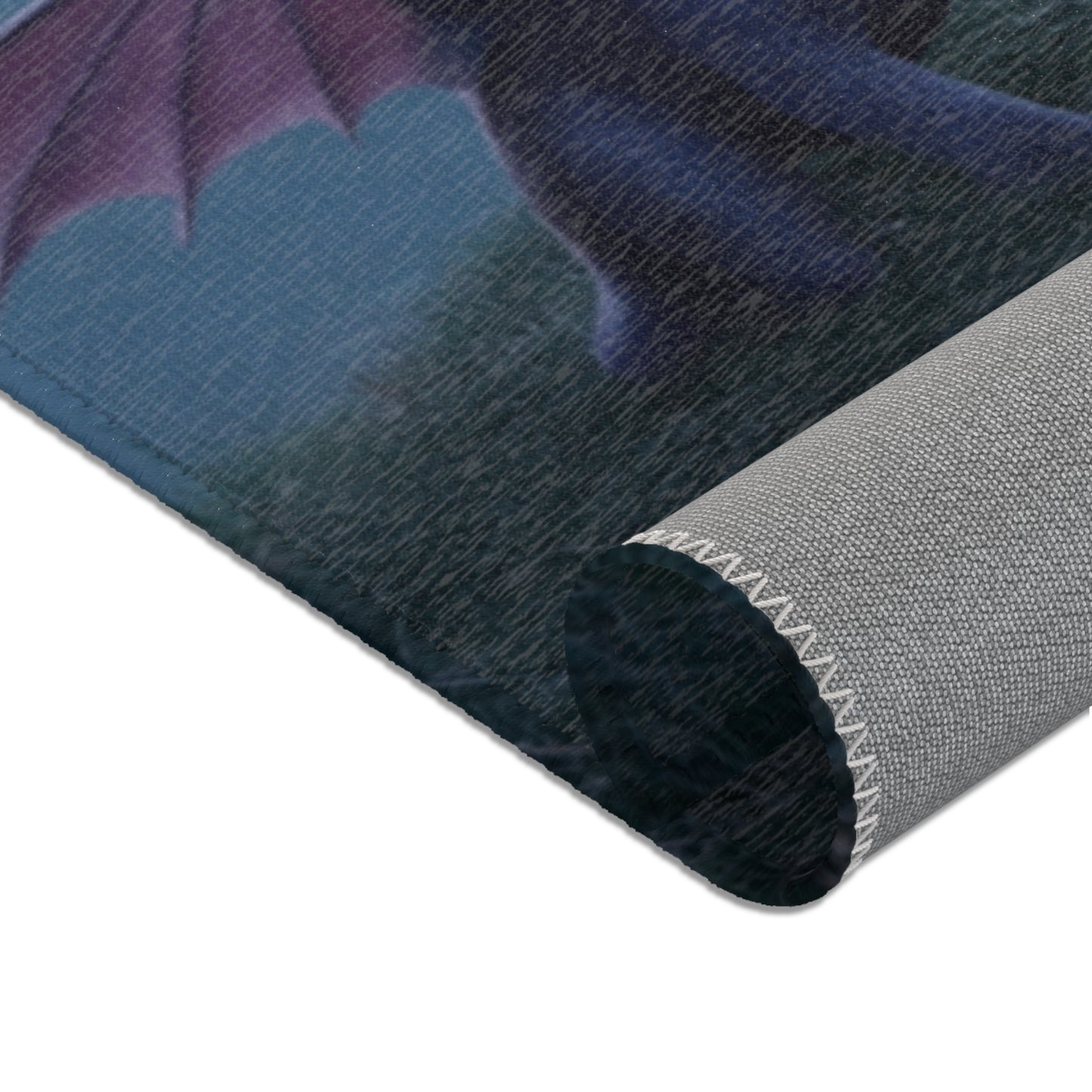 Warrior and Dragon Companion Area Rugs – Twilight Peak Bond