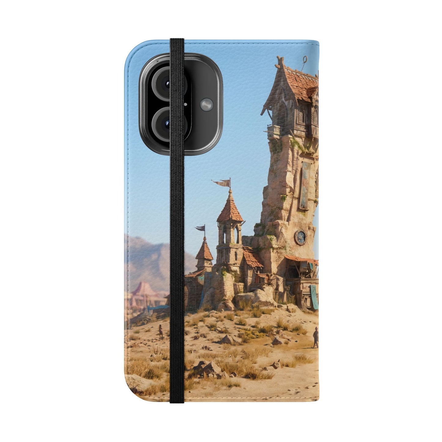 Desert Sentinel Gate Flip Cases – Weathered Archway Journey