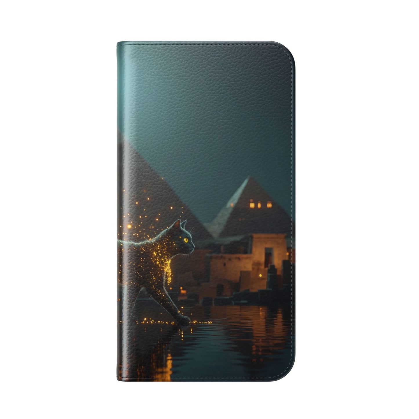 Celestial Vortex Flip Cases – Indigo Cloud Dreamscape