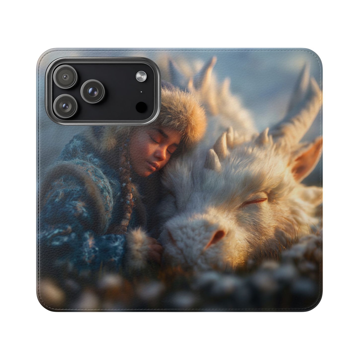 Guardian’s Rest Flip Cases – Snow-Capped Dragon and Sleeper