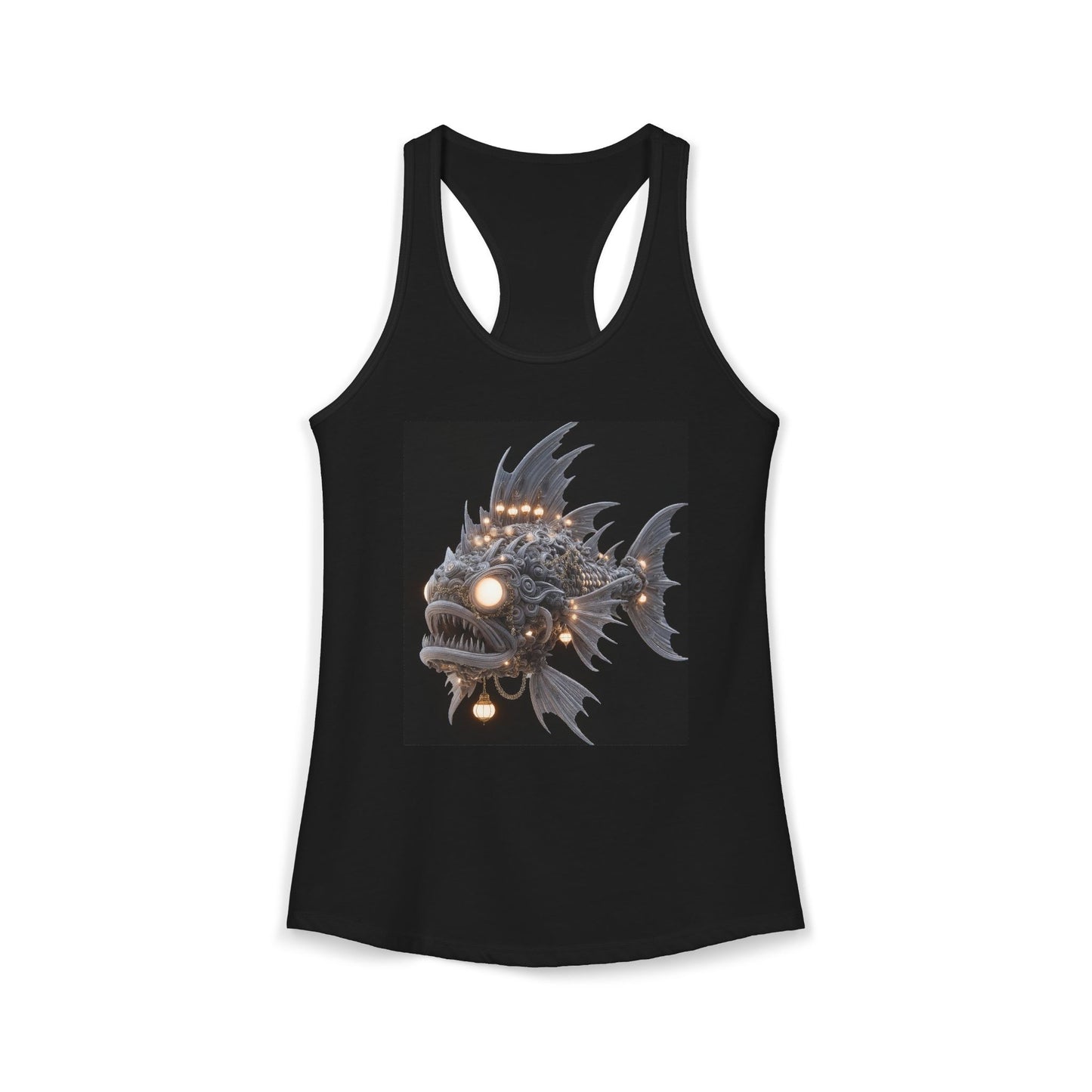 Deep Sea Lantern Fish Tank – Bioluminescent Abyss Guardian