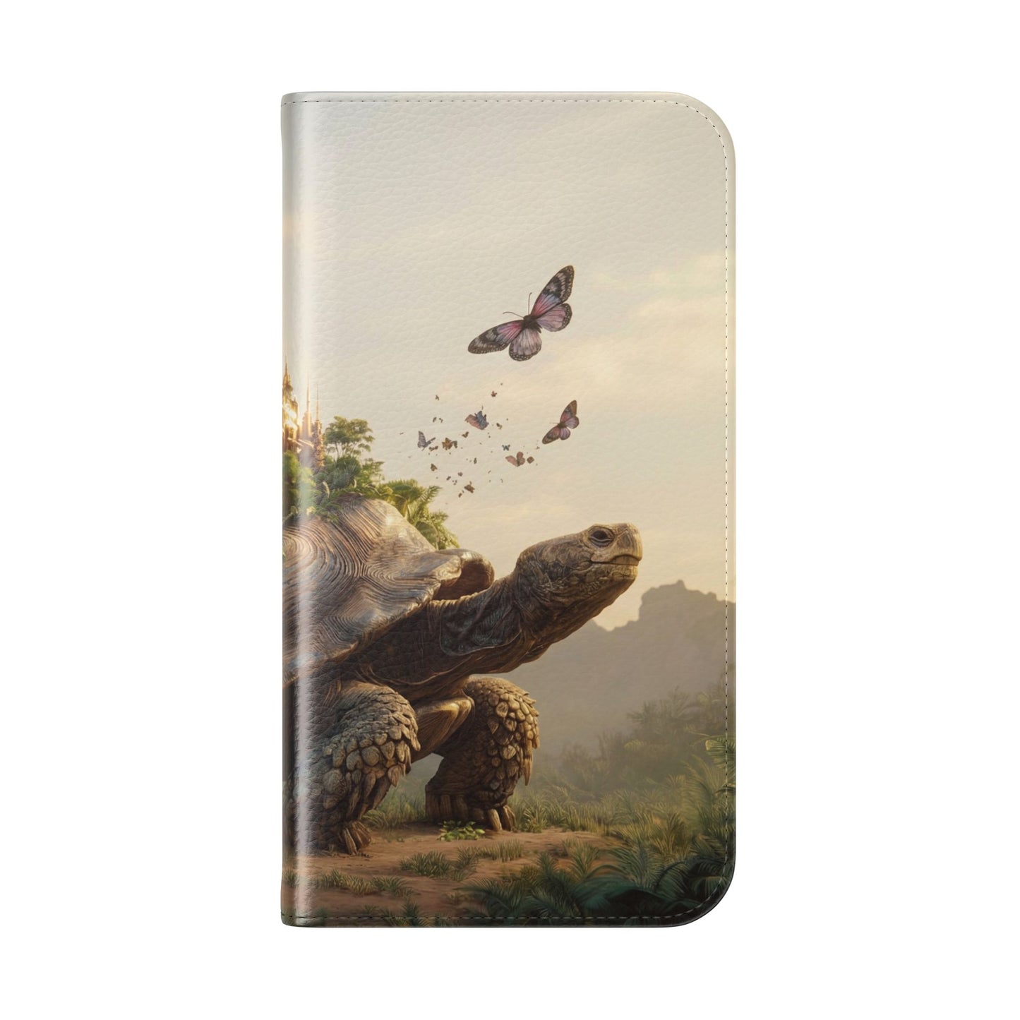 Castle Turtle Flip Cases – Golden Spire Jungle Guardian