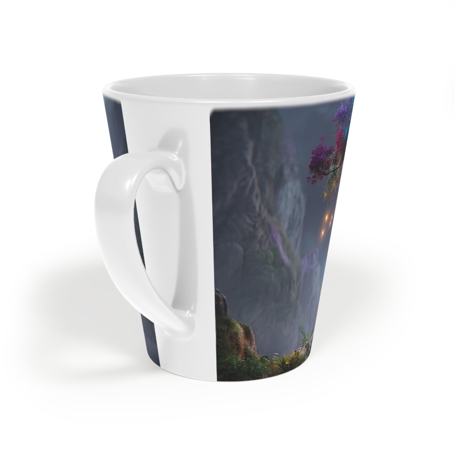 Chroma Grove Latte Mug, 12oz – Rainbow Canopy Lanterns
