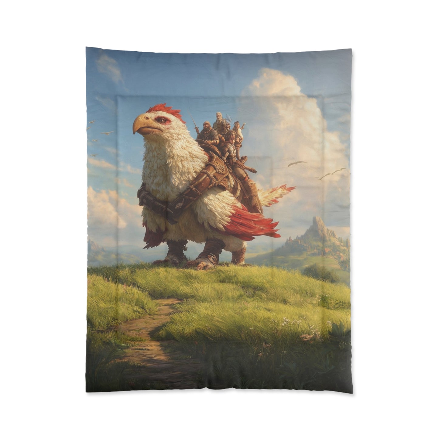 Skybound Falcon Comforter – Riders of the Golden Dawn