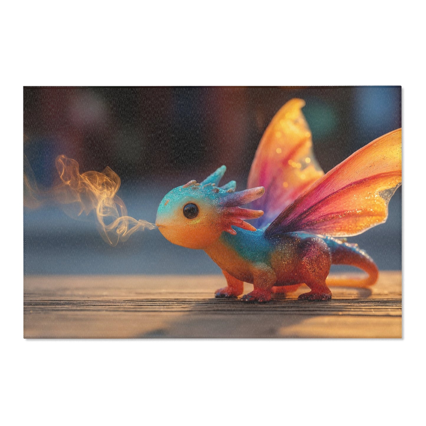 Whispering Dragon Area Rugs – Sunset Smoke and Glittering Wings
