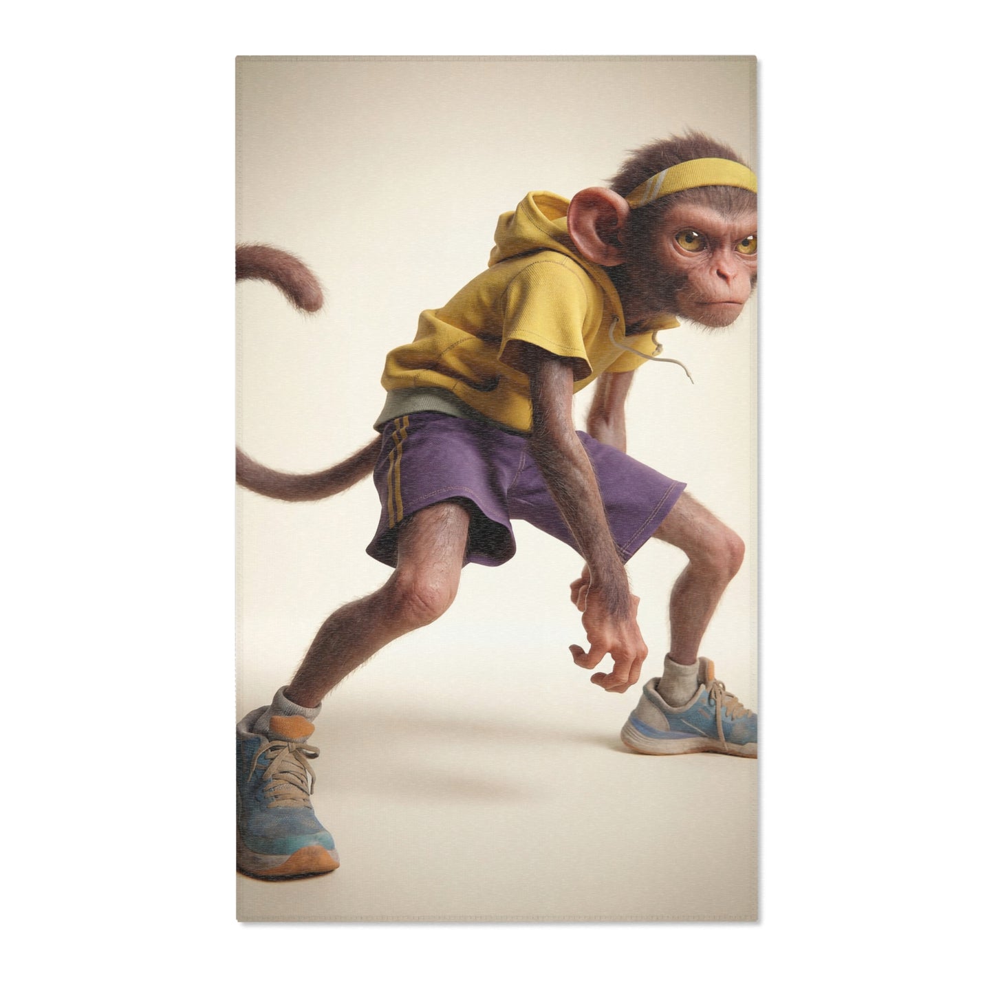 Streetwise Monkey Area Rug – Neon Alley Runner Dreamscape