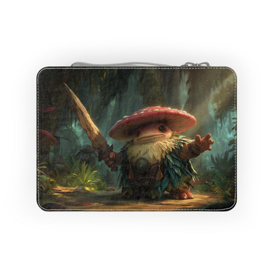 Mushroom Knight Forest Guardian Lunch Bag – Red-Capped Sentinel