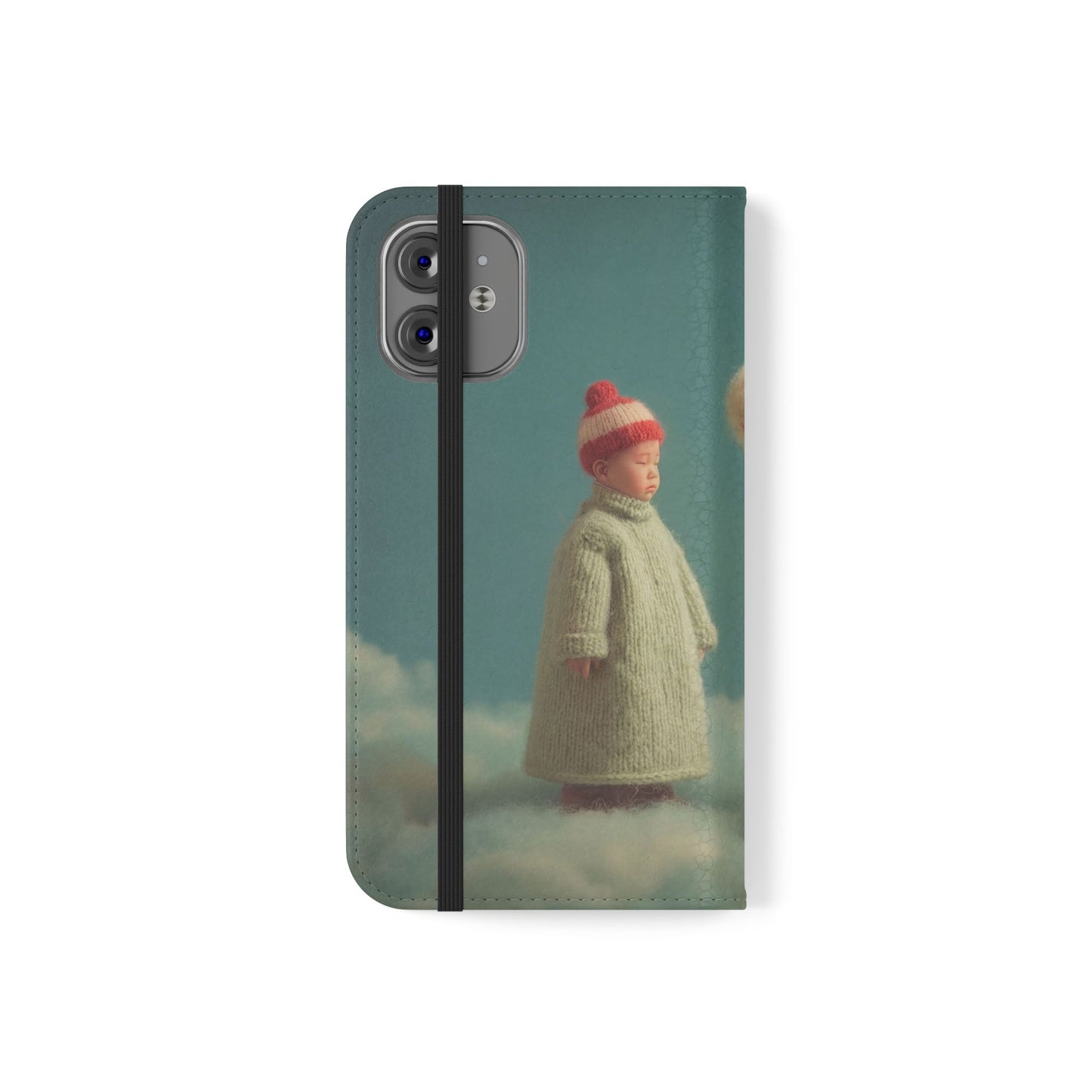 Woolly Dragon & Child Flip Cases – Cloudside Guardians