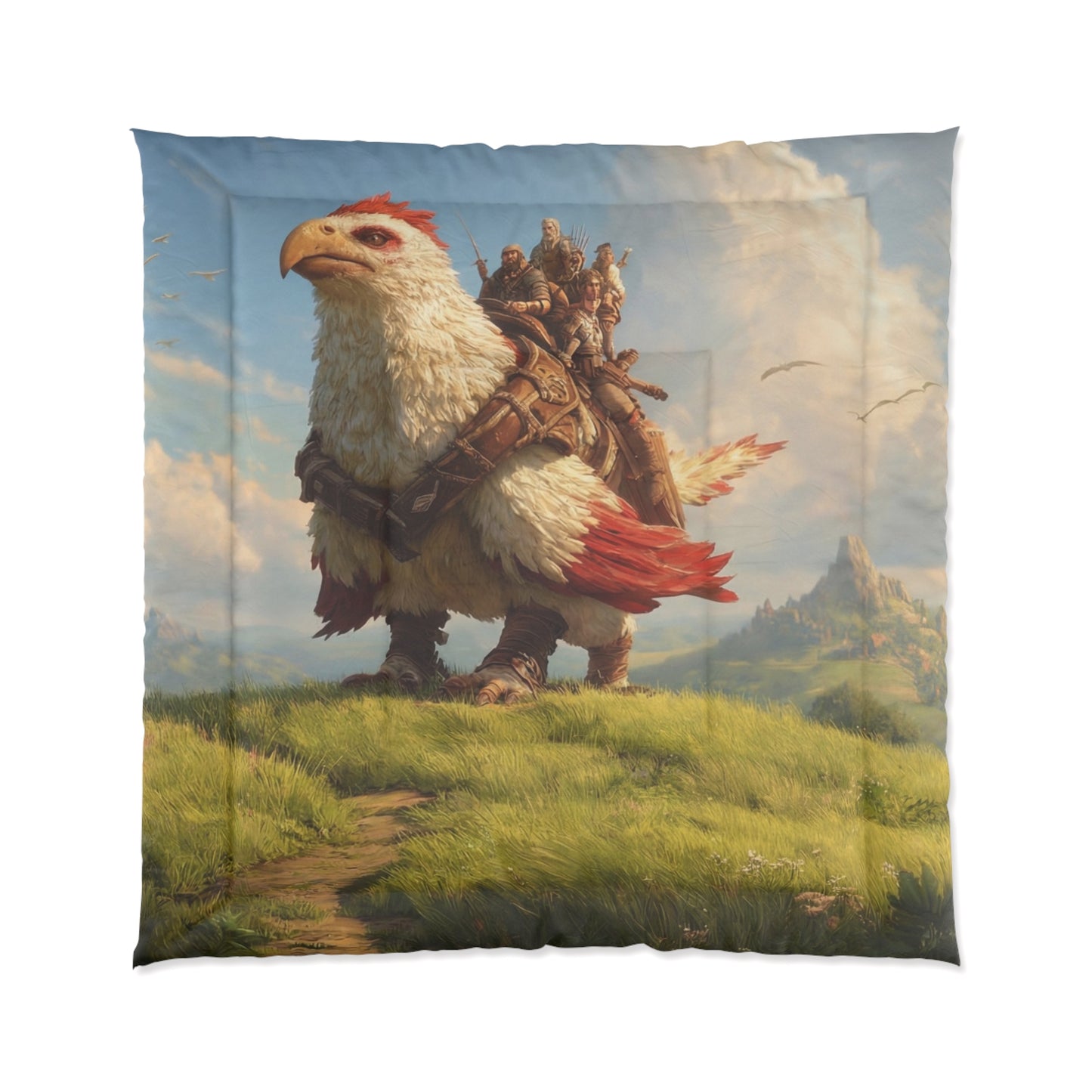 Skybound Falcon Comforter – Riders of the Golden Dawn