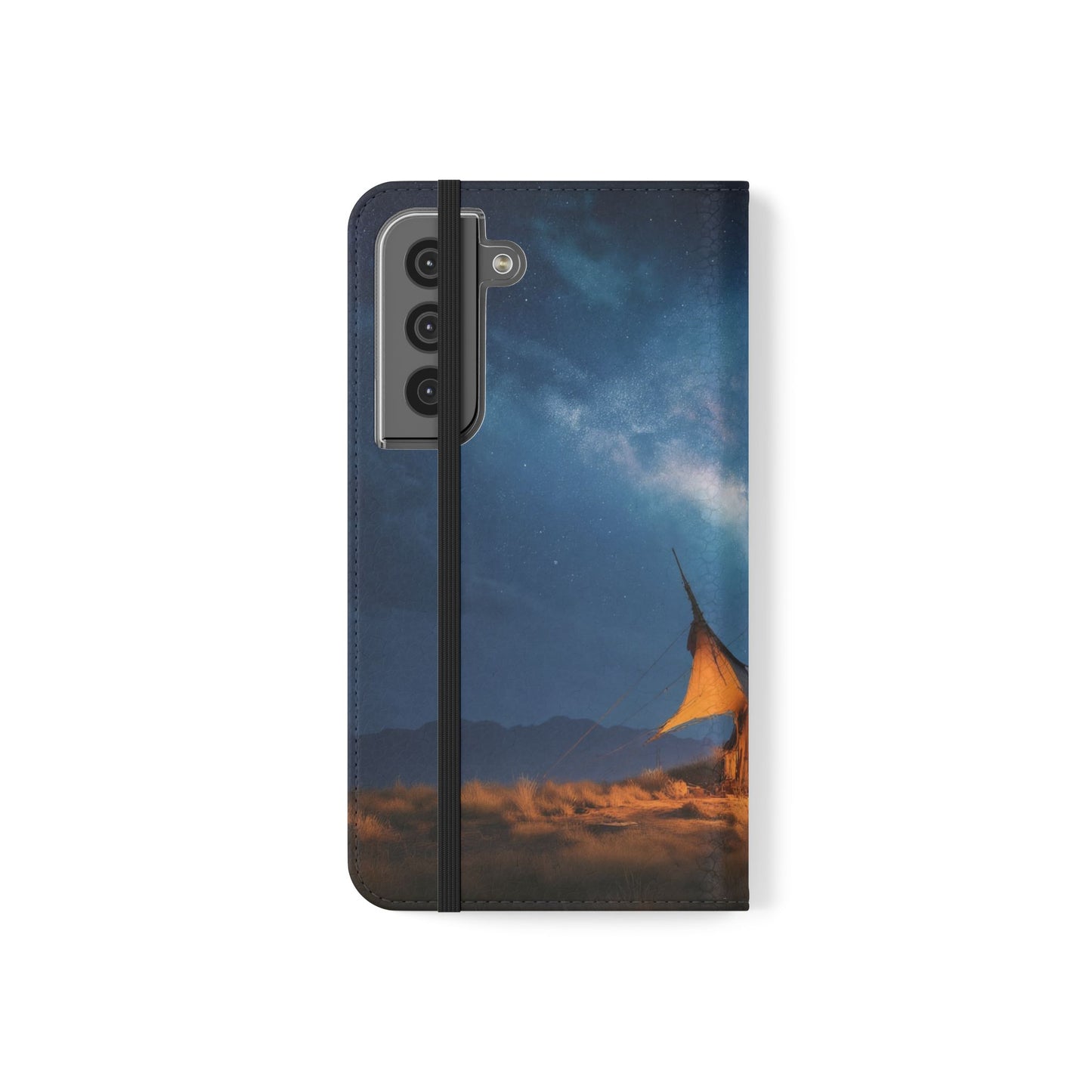 Stardust Nomad Tent Flip Cases – Milky Way Caravan Canvas