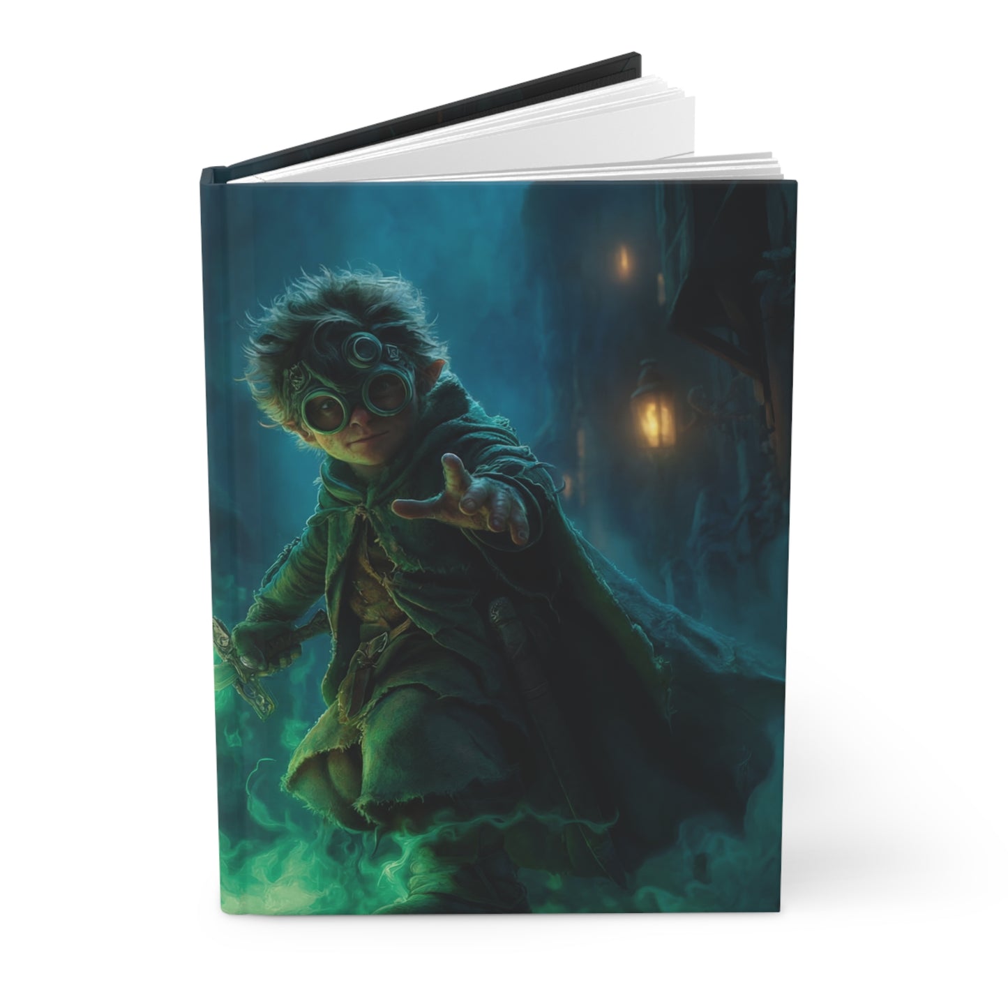 Green-Eyed Sword Apprentice Journal – Midnight Alley Magic