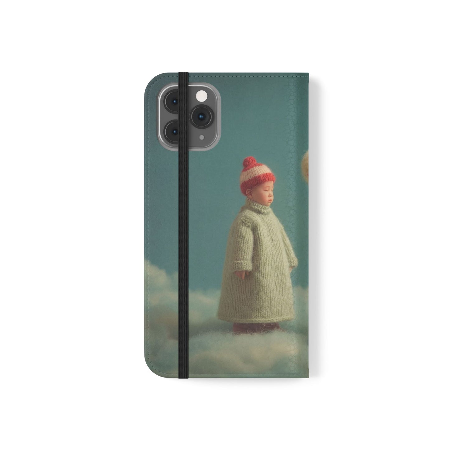 Woolly Dragon & Child Flip Cases – Cloudside Guardians