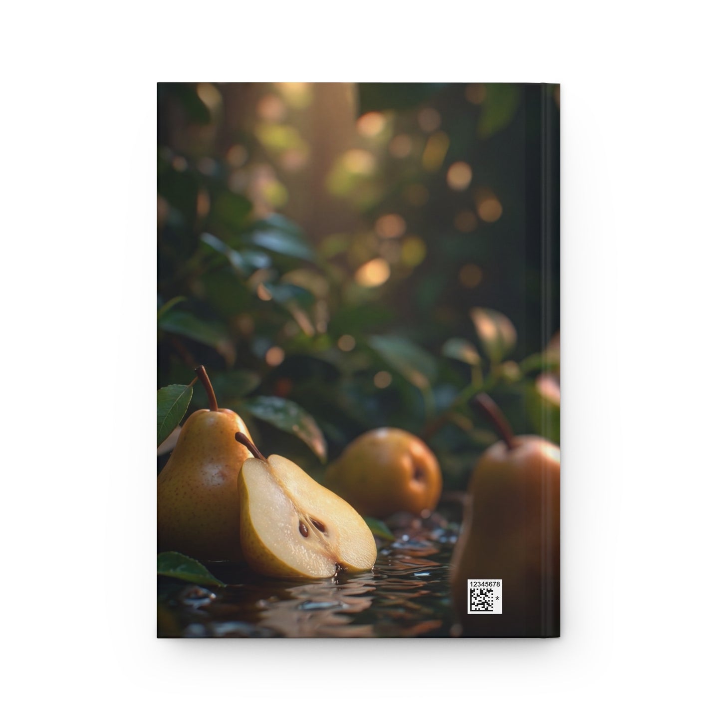 Pear Duck Hardcover Journal Matte – Sunlit Forest Whimsy