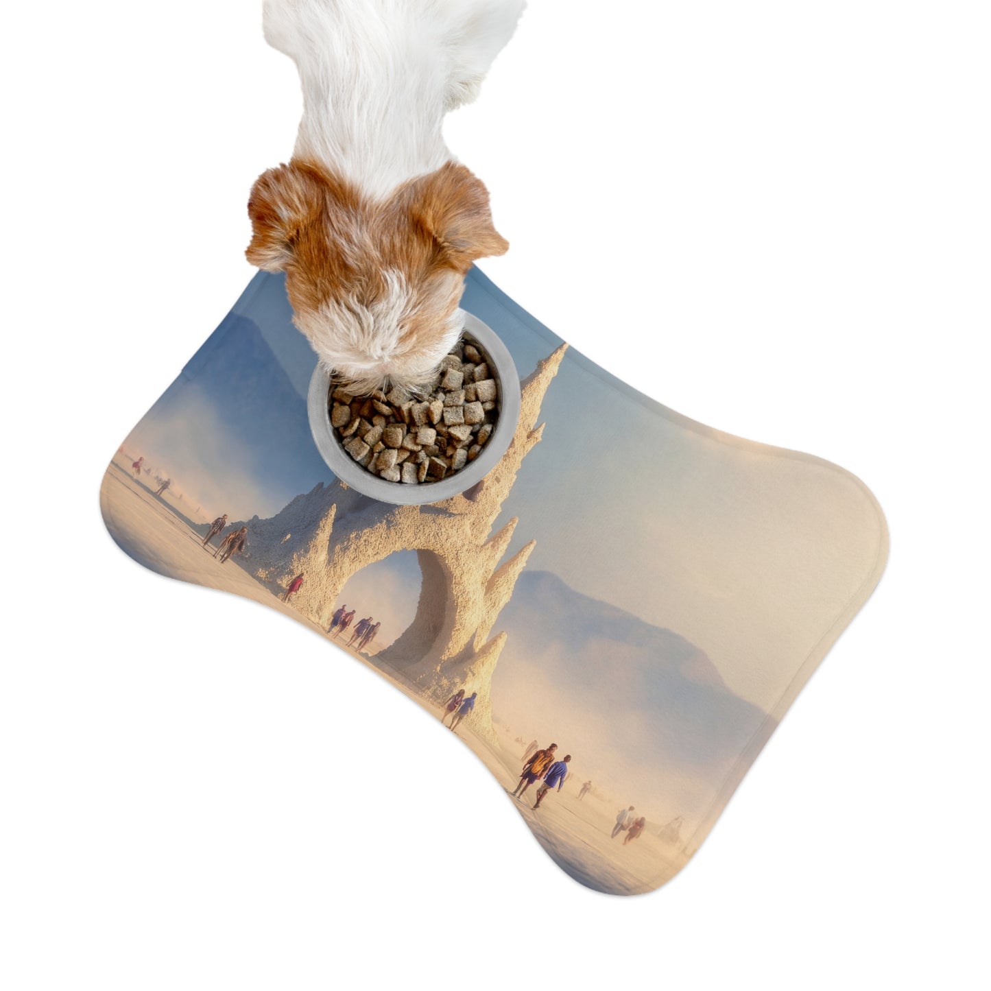 Salt Tower Pet Feeding Mats – Desert Gateway at Golden Hour