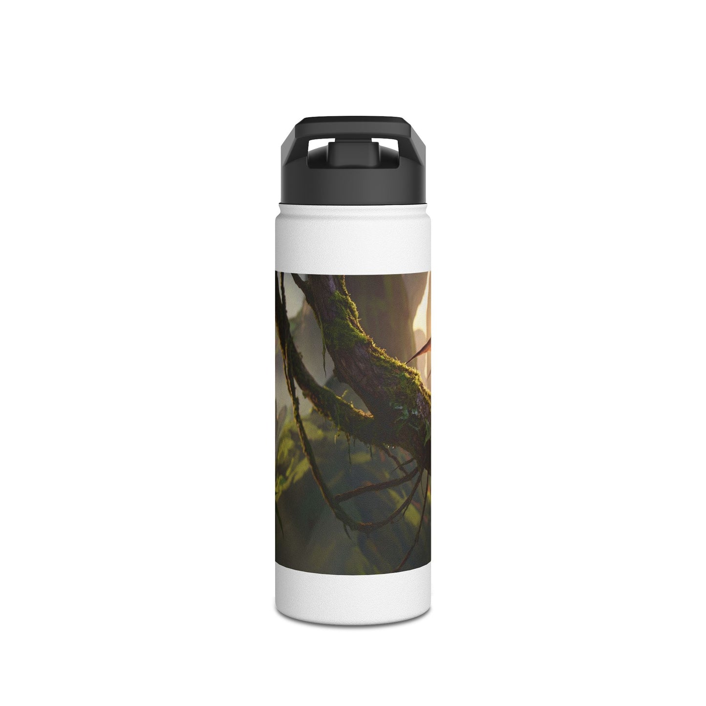Winged Siamese Kittens Water Bottle – Sunlit Grove Whispers