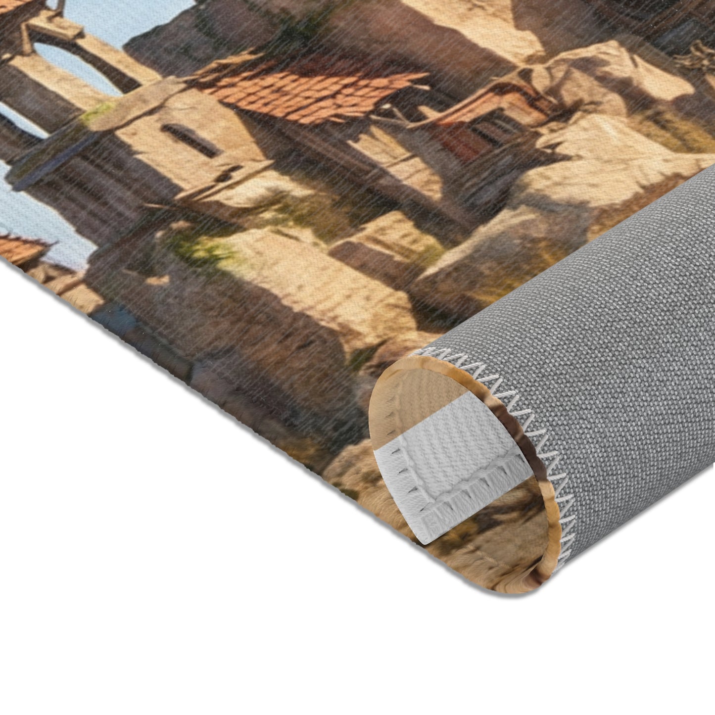 Desert Citadel Area Rugs – Sun-Kissed Stone Gateways