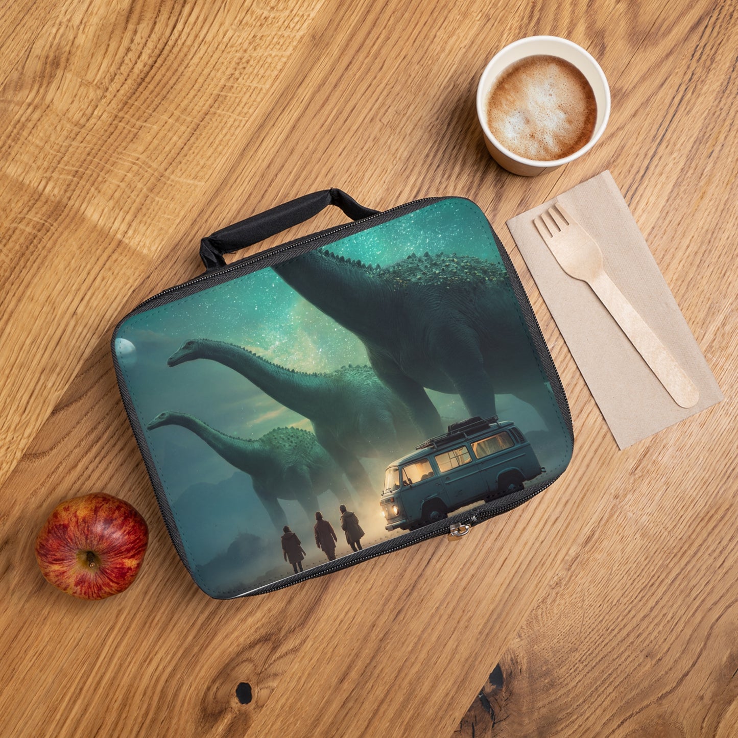 Dinosaur Encounter Lunch Bag – Starlit Safari Under the Milky Way