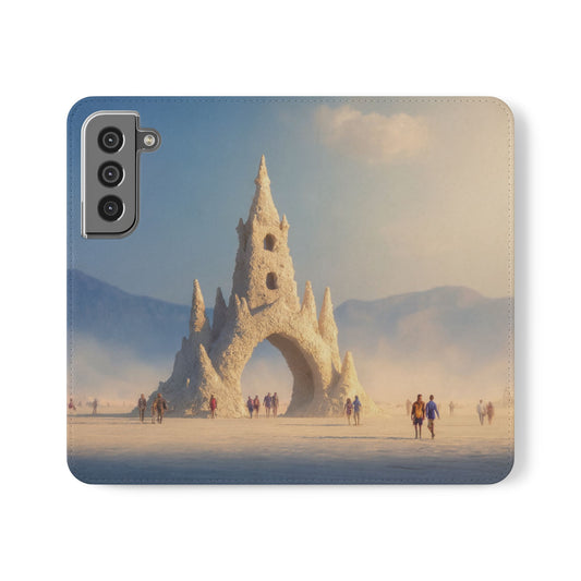 White Tower Flip Cases – Salt Desert Gateway Art