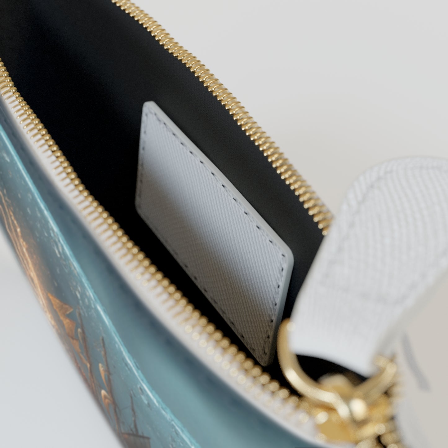 Stormbound Galleon Mini Clutch Bag – Sea’s Whisper in a Bottle