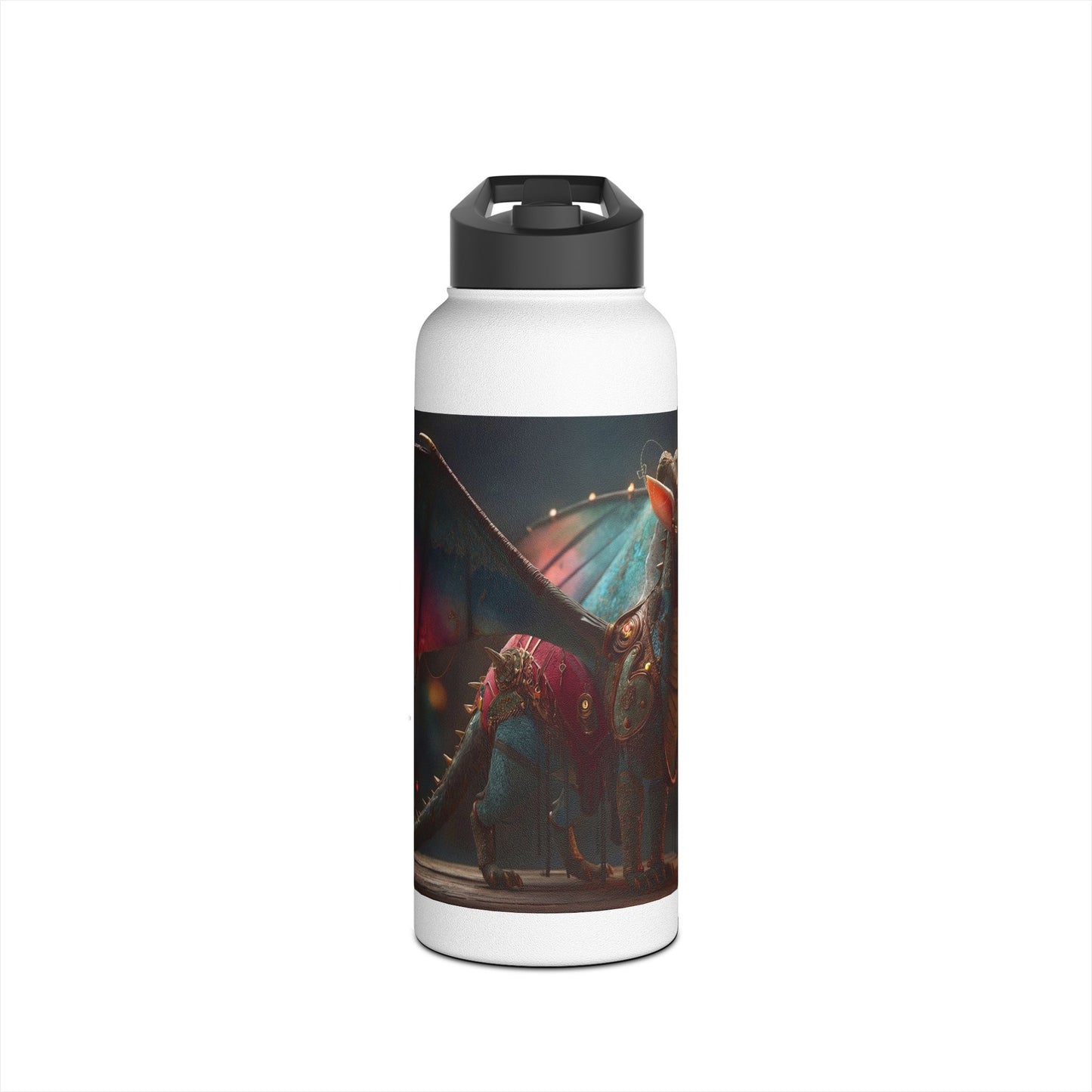 Celestial Dragon Stainless Steel Water Bottle, Standard Lid – Twilight Parade Guardian