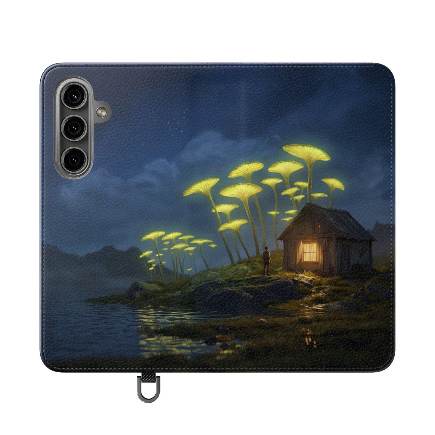 Glowing Mushroom Cottage Flip Cases – Whispering Grove Nightlight