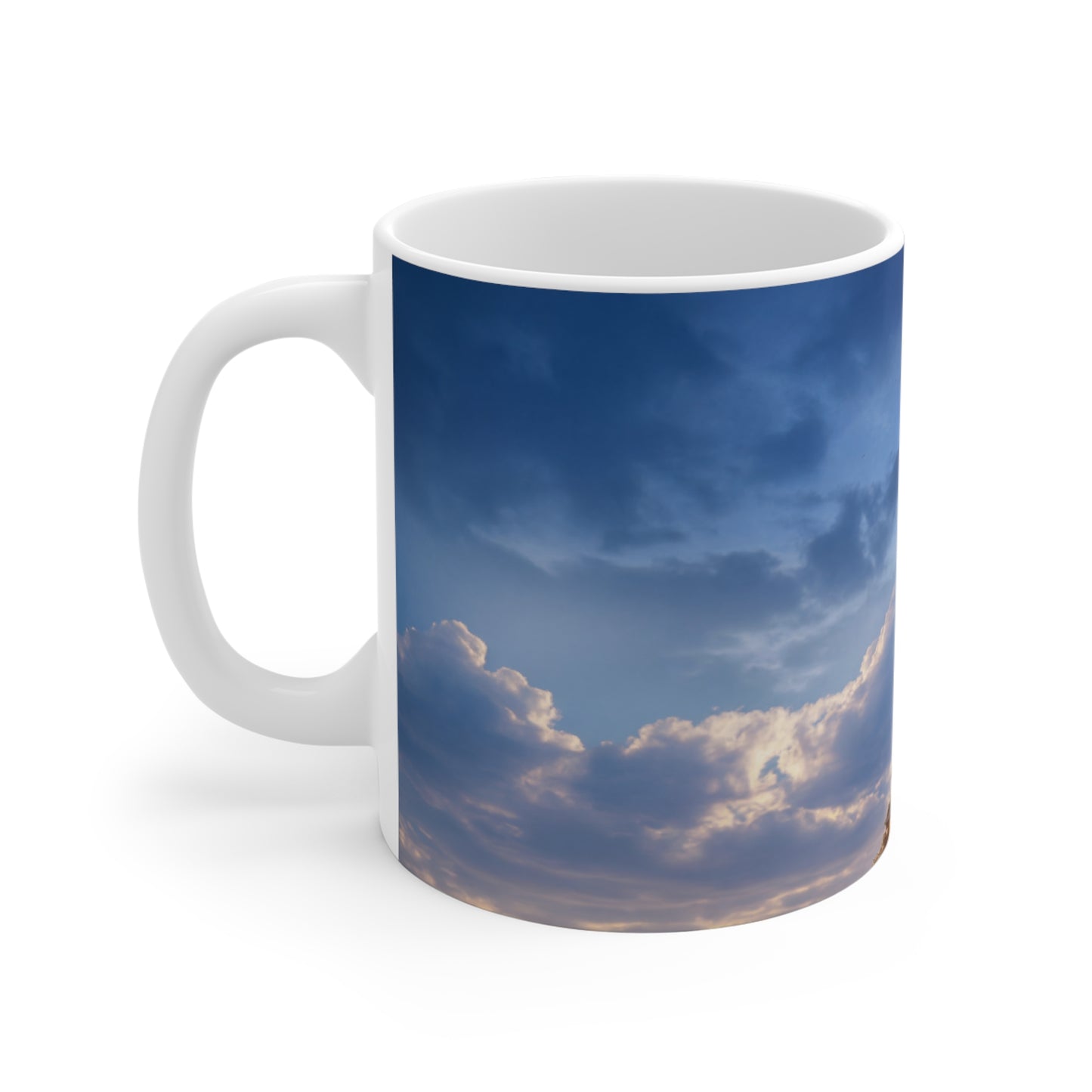 Skyborne Lighthouse Ceramic Mugs (11oz\15oz\20oz) – A Beacon in the Twilight