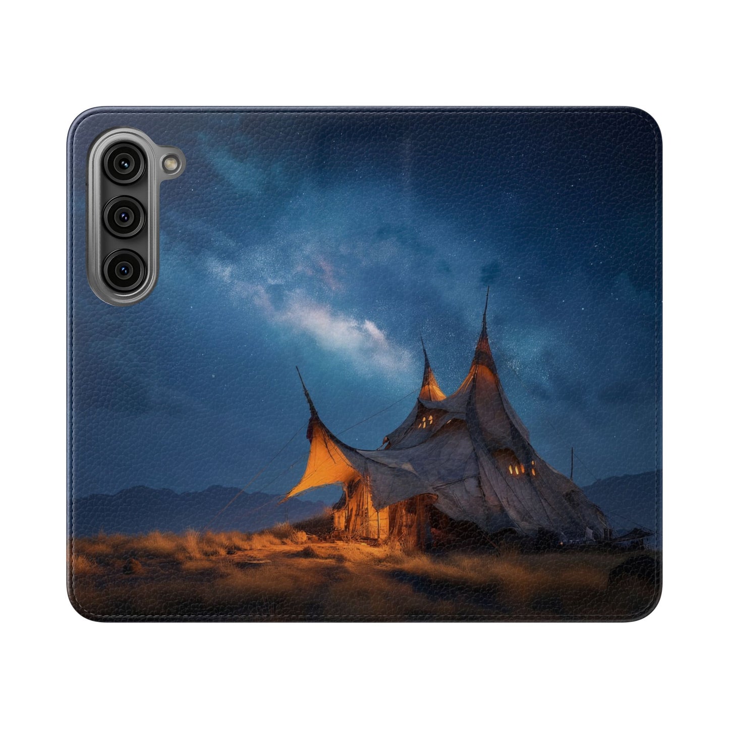 Stardust Nomad Tent Flip Cases – Milky Way Caravan Canvas