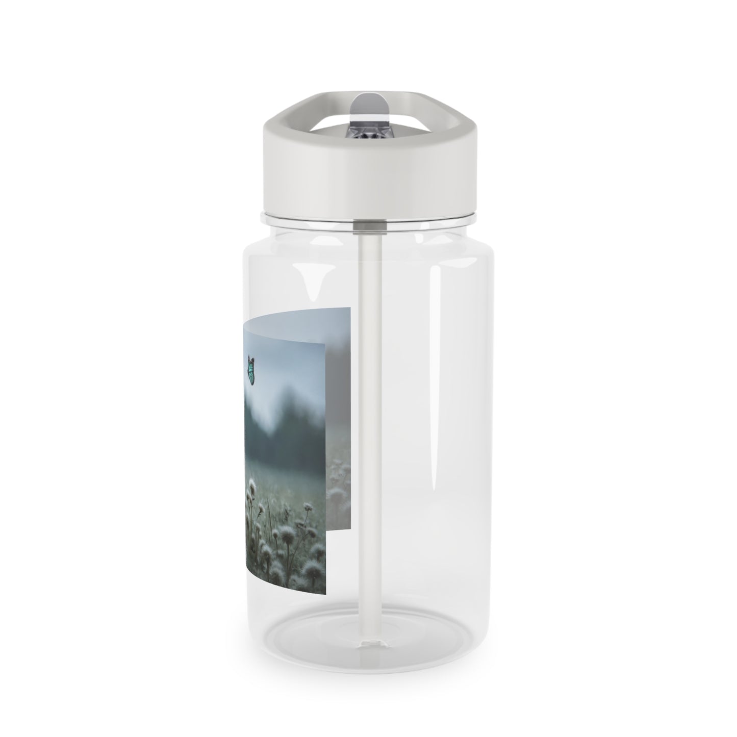 Gentle Croc Sentinel Tritan Water Bottle – Mossy Meadow Butterfly Encounter