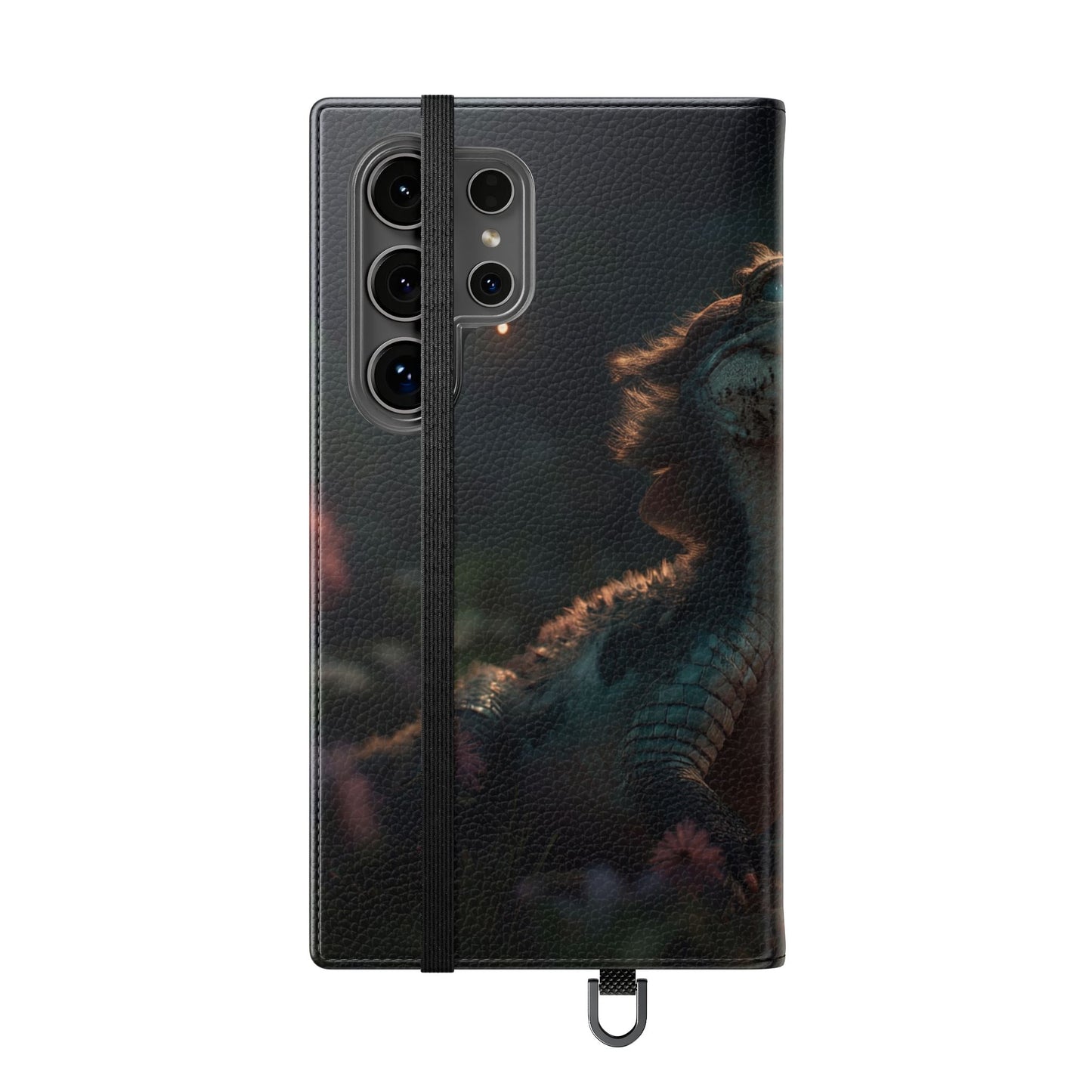 Crocodile Butterfly Flip Cases – Tender Guardian with Moth Companion