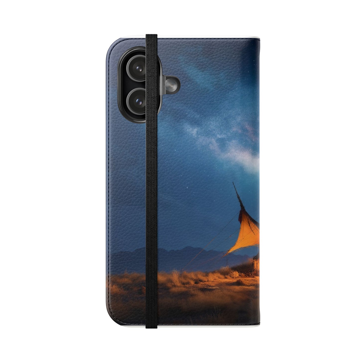 Stardust Nomad Tent Flip Cases – Milky Way Caravan Canvas